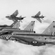 Lightnings of No. 74 “Tiger” Squadron in flight (UK Government)